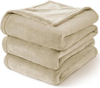 BEDELITE Fleece Blanket Soft Plush Queen Size Bed Blanket Linen 90"x90" | Ultra - Image 7