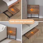 WOHOMO Folding Desk, 47.2" Foldable Computer Desk - Image 4