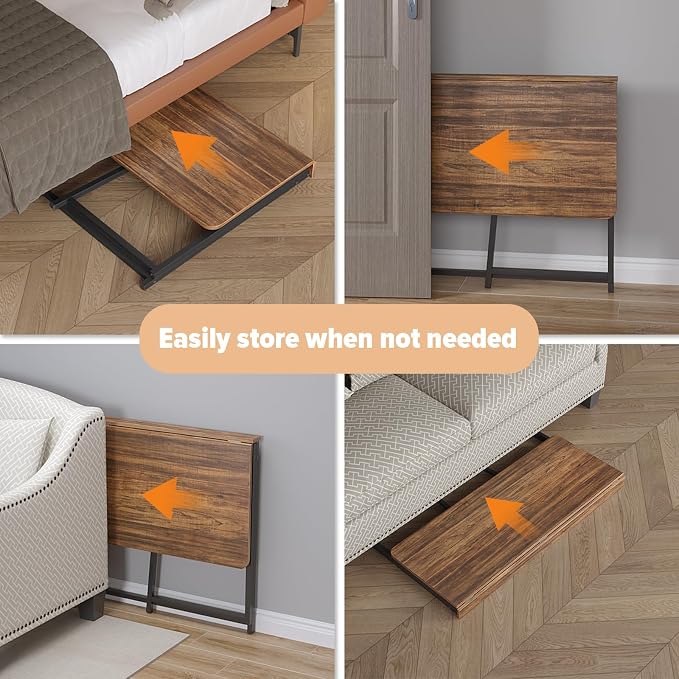 WOHOMO Folding Desk, 47.2" Foldable Computer Desk - Image 4