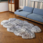 LLB Genuine Sheepskin Area Rug Wool Rug Fur Carpet Fluffy Shaggy Fur Rug by LLB