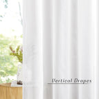 NICETOWN Living Room Sheer Curtains 96 inches Long - Image 6