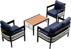 4-Pieces Outdoor Patio Sofa Set - Image 6