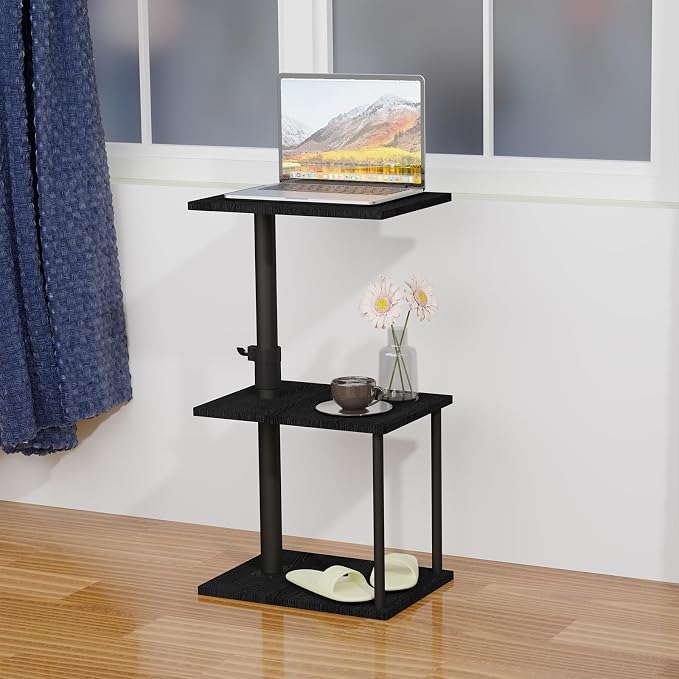 Faesun Swivel Side Table for Couch Arm, Adjustable C End Table for Recliner or - Image 8