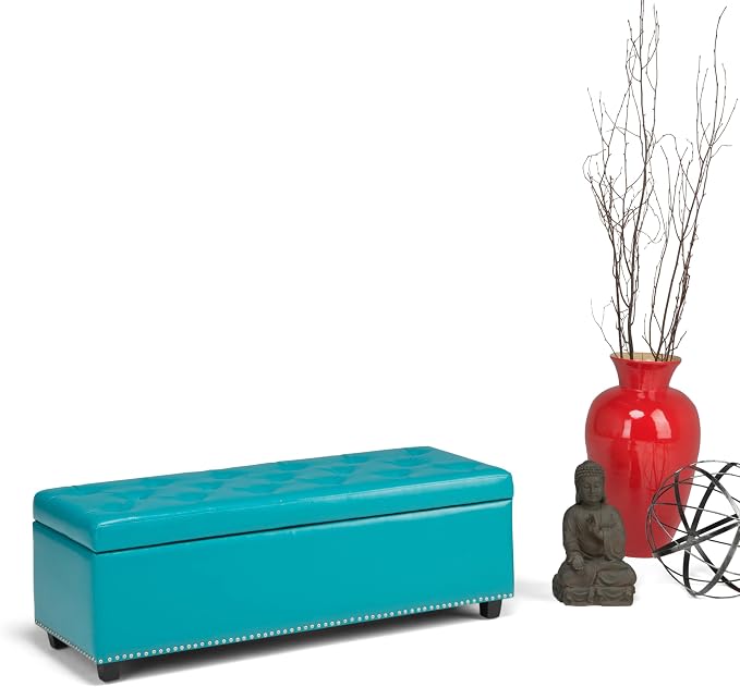 SIMPLIHOME Hamilton Storage Ottoman - Image 11