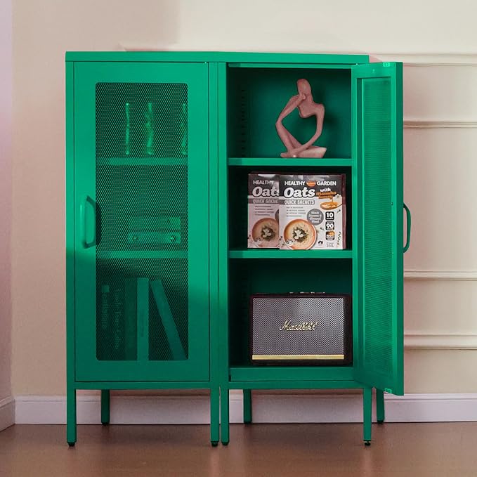 Slim Metal Storage Cabinet - Image 5