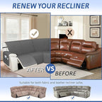 Arfntevss Recliner Sectional Couch Covers 1OO% Waterproof L Shape Sofa Cover - Image 6