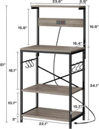 SUPERJARE Kitchen Bakers Rack - Image 7