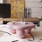 35.03" Cloud Coffee Table for Living Room Unique Coffee Table Modern Low Coffee - Image 8