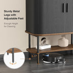 FiveWillowise Black Coffee Bar Cabinet - Image 5