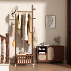 Taitiy Solid Wood Coat Rack Clothes Rack, Coat Rack Freestanding - Image 2