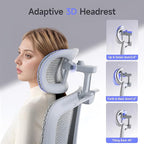 Office Chair with Footrest, Ergonomic Chair with 3D Headrest, Computer Chair - Image 5