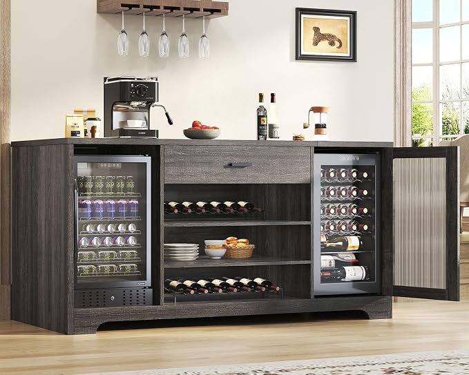 HSH Large Coffee Bar Cabinet by HOMESWEETHOME