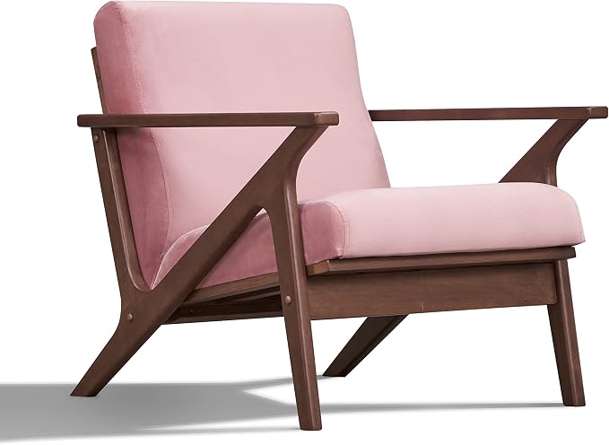 Zola Mid Century Modern Accent Chair Arm Chair: The Perfect Reading, Living Room by OmaxDecor
