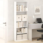 Furinno Jaya Book Shelf, 5-Tier Tall Book Shelf, Bookcase - Image 2