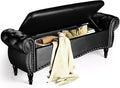 ZZW Storage Ottoman Bench, Tufted Bed Benches by zzw