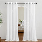 NICETOWN Sheer Curtains 90 inch Long by NICETOWN