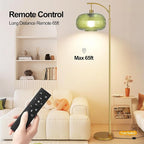 QIYIZM Glass Floor Lamp for Living Room - Image 4