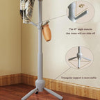 Solid Wood Coat Rack Stand, Vintage Heavy Duty Coat Hanger Stand - Image 6