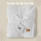 UGG Nita Queen Blanket, Reversible Plush Fleece, UGG Fluff Plush Face, Smooth - Image 3