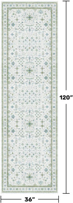 Oushak 3x10 Wide Hallway Runner Rug - Image 2
