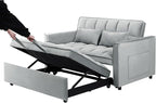 3-in-1 Convertible Sleeper Sofa Bed, 55 inch Small Couch - Image 6