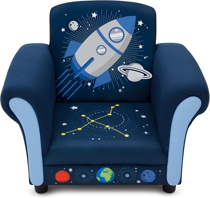 Delta Children Space Adventures Kids Upholstered Chair - Image 6