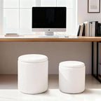 CAROLMADE Set of 2 Round Ottoman - Image 5