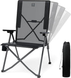 EVER ADVANCED Teslin Reclining Camping Chairs by EVERADVANCED