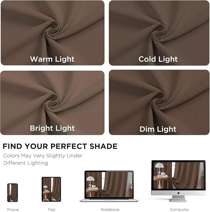 Joydeco Blackout Curtains 84 Inch Long - Image 6