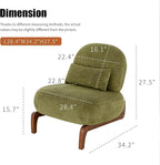 KEIKI Cute Comfy Accent Chair - Image 2
