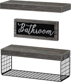 QEEIG ‎Bathroom Shelves Over Toilet - Image 6
