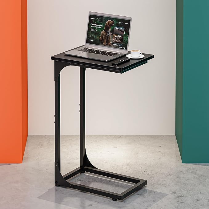 C-Shaped Side Table for Couch by RISWER