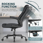 AnyGod Executive Office Chair, Comfy Ergonomic Computer Desk Chairs - Image 4