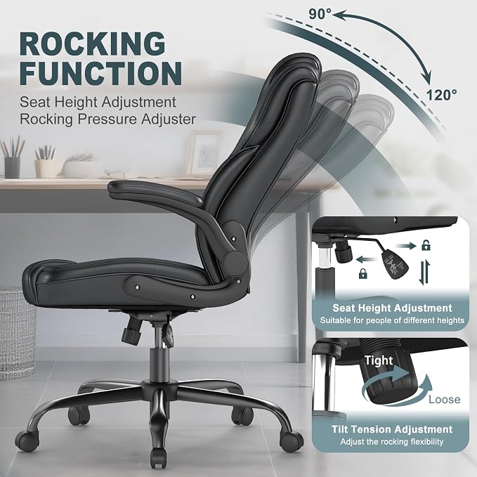 AnyGod Executive Office Chair, Comfy Ergonomic Computer Desk Chairs - Image 4