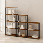Furinno Turn-N-Tube 4-Tier Multipurpose Shelf Display Rack - Image 6