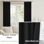 Pinch Pleated Blackout Curtains 90 Inch Long 2 Panels - Image 6