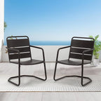 MELLCOM Patio Chairs Set of 2, Small Patio Furniture Set - Image 8