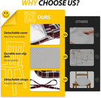 AAAAAcessories D-Shaped Chair Cushions, Machine-Washable Cover - Image 9