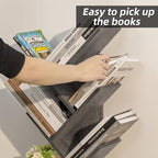 SHEEPAM 5 Tier Tree Book Shelf, Small Desktop Bookshelf - Image 4