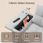 Gizoon Convertible Sofa Bed, Loveseat Sleeper Sofa - Image 4