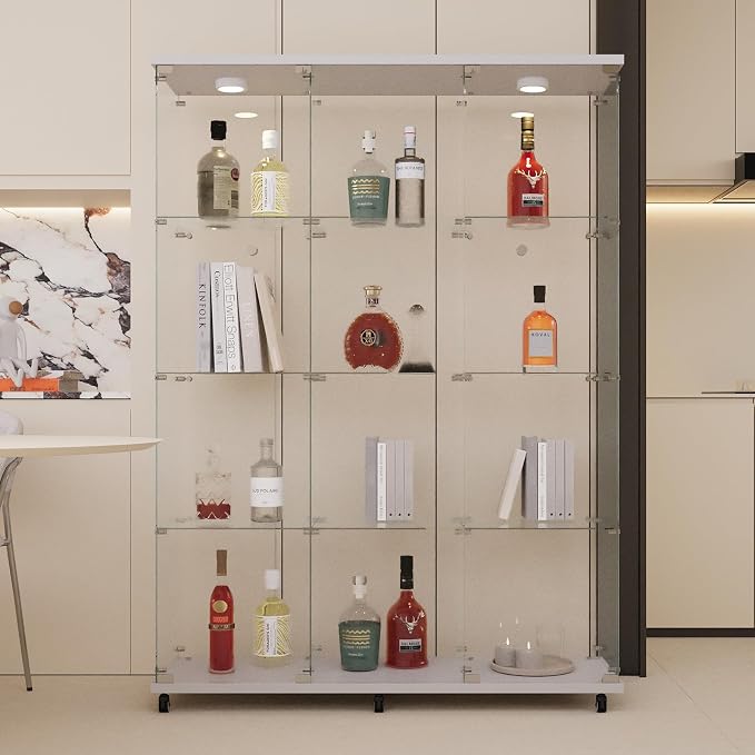 LFT HUIMEI2Y Glass Display Cabinet 12 Shelves - Image 9