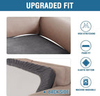 H.VERSAILTEX Velvet Stretch Individual Couch Cushion Cover Plush Cushion - Image 6