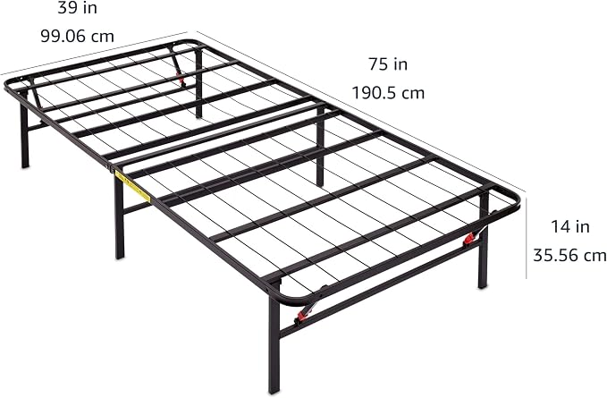 Amazon Basics Foldable Metal Platform Bed Frame - Image 3