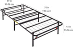 Amazon Basics Foldable Metal Platform Bed Frame - Image 3