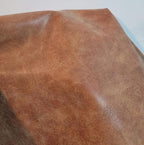 NAT Leathers | Blonde Distressed Soft Leather Upholstery Fabric | 2 yards cut - Image 6