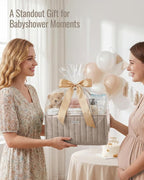 Blissful Diary Baby Diaper Caddy Organizer, Stylish Storage Basket - Image 9