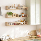 Fixwal Nursery Bookshelves, 32in Floating Bookshelves - Image 6