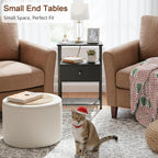 LOAKEKEL Night Stand Set 2, Nightstand - Image 7