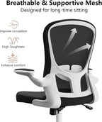 Ergonomic Office Chair, Comfort Swivel Home Office Task Chair, Breathable Mesh - Image 6