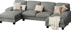 JUMMICO Sectional Couches for Living Room, U Shaped Couch - Image 7